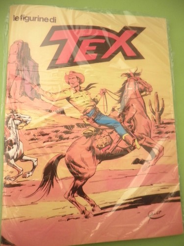 Tex album blister - album, figurine
