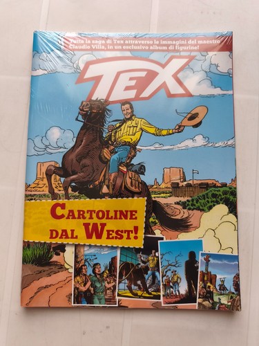 Tex cartoline dal west album - cartoline,