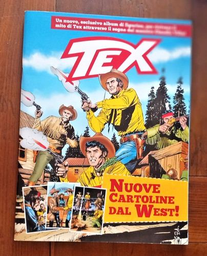 Tex album figurine - tex, nuove