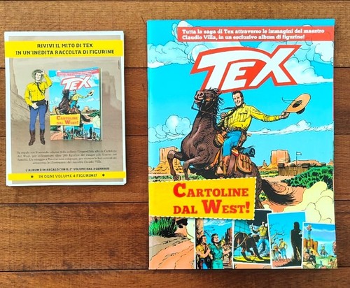Tex cartoline dal west - west, album