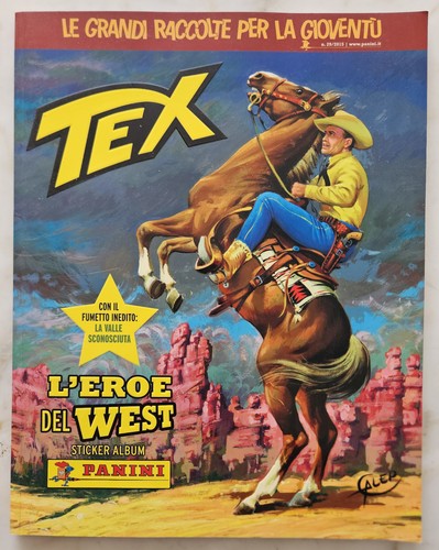 Album figurine tex - album, l'eroe