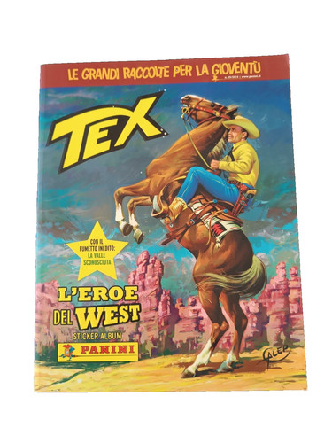 Album figurine tex - album, l'eroe