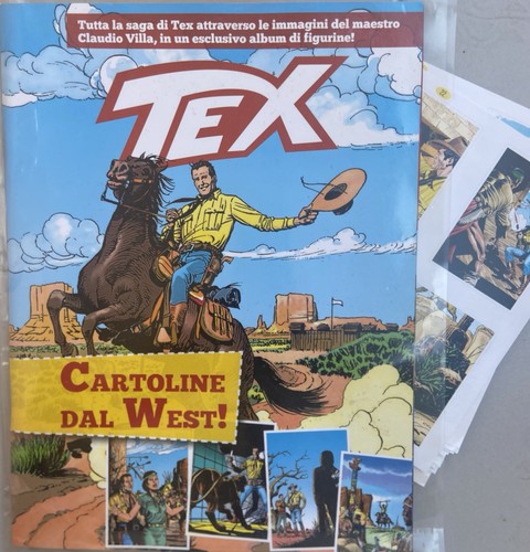 Tex album cartoline - cartoline, west